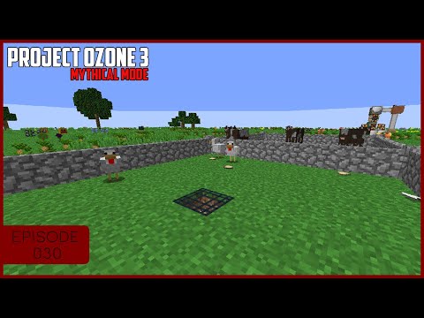 Project Ozone 3 Mythical Mode SuperFlat EP29 - Chickens & Goelms