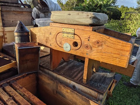 Professional Queen Rearing Stool! Blueprints and How it is Used.