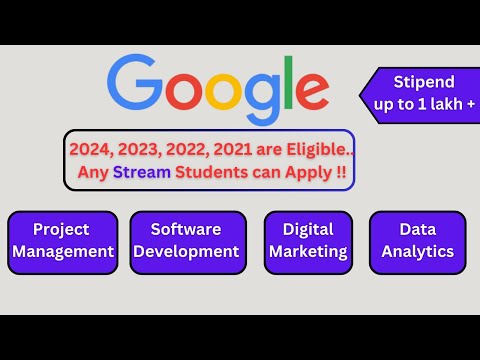 Google 2025 Apprenticeship - APPLY NOW | Upto 1 Lac Salary + Benefits | Complete Guide
