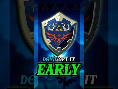 Why I wouldn’t get the Hylian Shield early. #zelda #botw #tearsofthekingdom #videogame