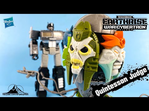 @TransformersOfficial Earthrise Voyager Class QUINTESSON JUDGE Video Review