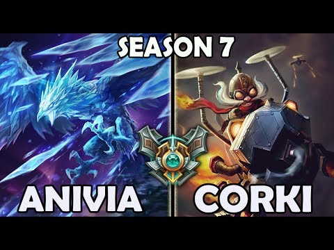 Best Anivia  NA vs Corki MID - Master 250LP Rank#297