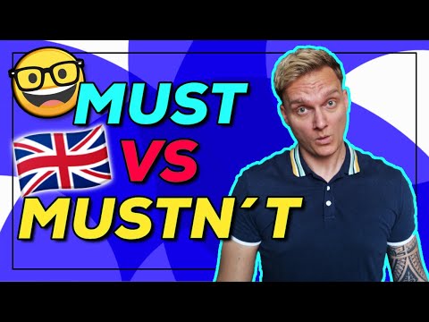 Modalverben MUST oder MUSTN'T - Beispiele + Übungen | Englisch lernen