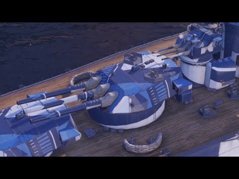 Yamato 346k Damage | World of Warships Legends