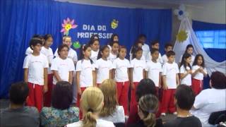 Ao mestre com carinho dia dos professores 2012 Coral Benta Costa
