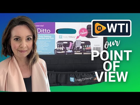 Totally Tiffany Ditto Desktop Organizer - WTI product video review