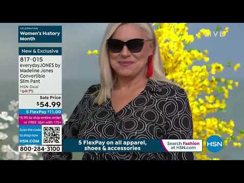 HSN | everydayJONES Fashions by Madeline Jones 03.09.2023 - 02 PM