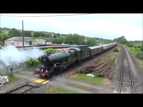 Belmond Northern Belle  + Welsh Dragon  tours 20/6/2015  D + R vid