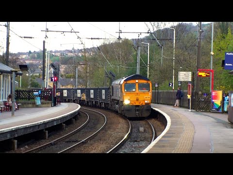 66728 at Shipley on 17/04/2023