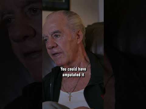 Paulie almost froze to death filming this episode #sopranos #funny