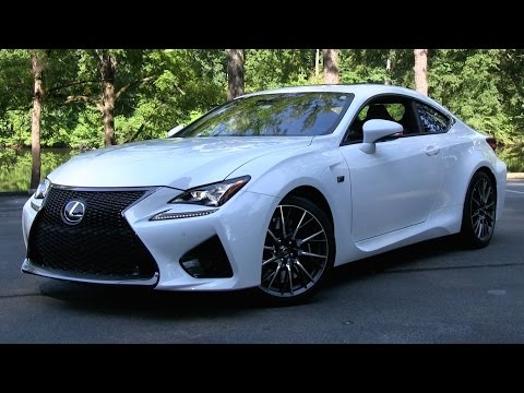 2015 Lexus RC F Start Up, Road Test, and In Depth Review