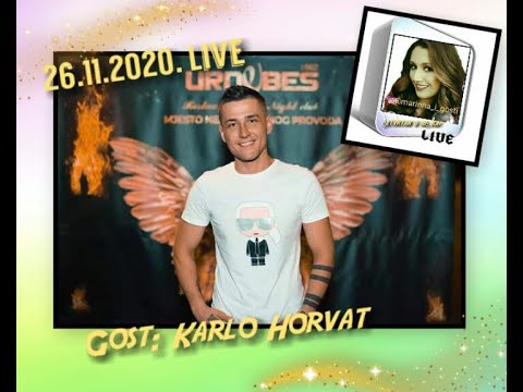 Marinna i Gosti Live S2 - Gost: Karlo Horvat 26.11.2020.