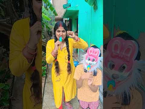 shreyanshi mummy ko di Chhoti ice cream#trending# viral#short#video😜😂