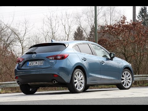 2015 Mazda 3 Test Review Fahrbericht Meinung