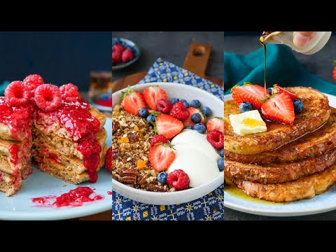 3 Sweet breakfast recipes!