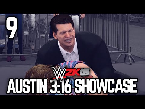 WWE 2K16 - 2K Showcase - "Austin 3:16" Part 9 [WWE 2K16 Showcase Mode Ep 9]
