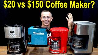 $20 Coffee Maker vs $150 – Clear Winner!