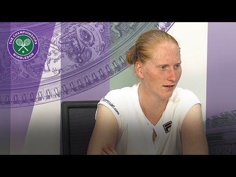 Alison Van Uytvanck 2R Press Conference