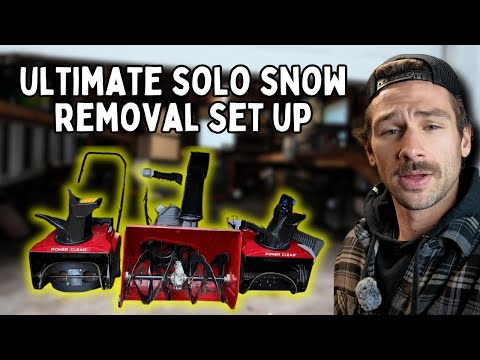 This Snow Removal Setup Makes Solo Work a Breeze | SMALL RESIDENTIAL PROPERTIES