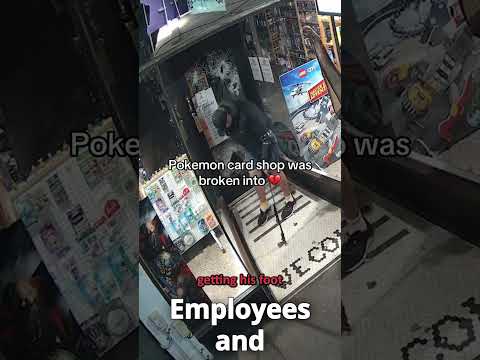 When Your SHop Sells Pokeon Cards🚨 Pokémon Shop Break In Chaos! 🚪💥