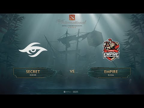Team Secret vs Team Empire game 1 The International 2017 day 1