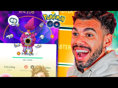 4.000 CP HOOPA 100% BEST BUDDY & TRANSFORMAÇÃO SURREAL - POKEMON GO | Cris |