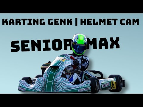 Helmet cam | Karting Genk Senior Max
