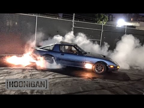 [HOONIGAN] DT 159: 400hp Turbo 13B Rotary FB RX7 by Angel Motorsports