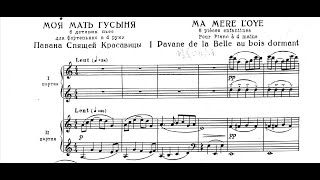 Download lagu Maurice Ravel - Ma mère l'Oye (for Piano 4-hands) (with Score) mp3
