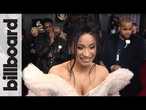 Cardi B on "Validation" of Nomination & What The White Rose Means to Her | Grammys 2018