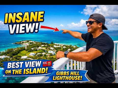 Discover one of Bermuda's most iconic landmarks — The breathtaking Gibbs Hill Lighthouse 🌊🇧🇲