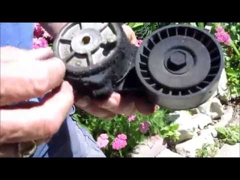 DODGE CARAVAN 3.3 or 3.8  belt tensioner tool (so easy)