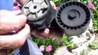 DODGE CARAVAN 3.3 or 3.8  belt tensioner tool (so easy)