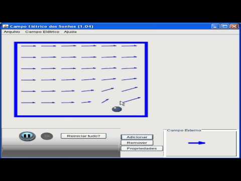 Campo Elétrico e lançamento perpendicular de uma carga
