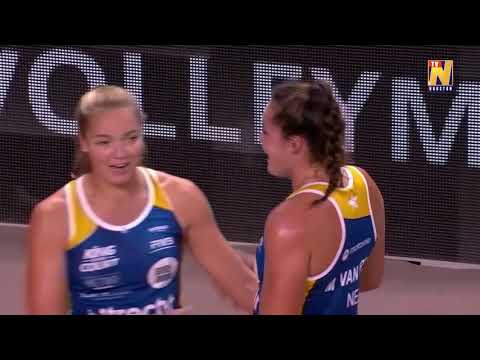 Brazilian and Swiss duos win 'King of the Court' beach volleyball tournament