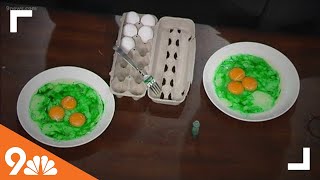 Science minute: Make your own green eggs and ham