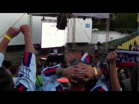Slovakia - Czech Republic (3:1 - semifinal 2012) posledné momenty zápasu