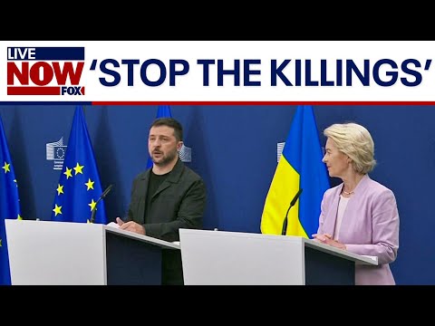 Video | Zelenskyy speaks ahead of meeting with Trump