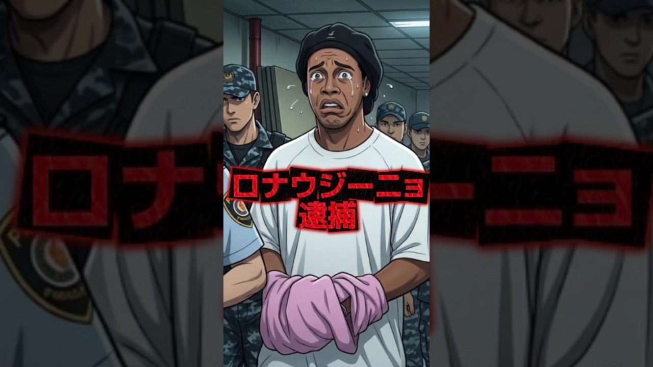 【衝撃】ロナウジーニョ逮捕 #サッカー #サッカーチャント #soccer #shortvideo #shorts #ロナウジーニョ