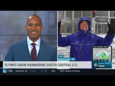 Mike Seidel Oklahoma City Snow Winter Storm Flynn 12-13-2020