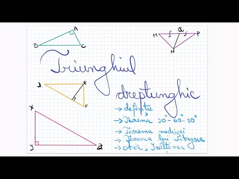 Right triangle, 30 60 90 theorem, median theorem, Pythagoras' theorem and reciprocal, area