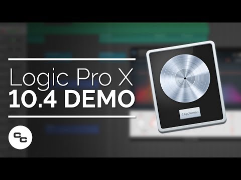 Logic Pro X 10.4 Demo - New Instruments and Features