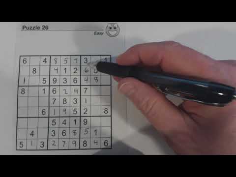 SudokuPrimer 53 - doing 'hard tricks' in an easy puzzle