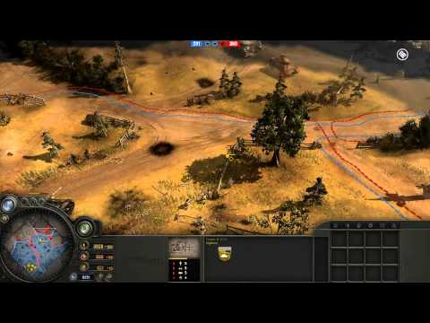Company of Heroes 1, 1vs1, Wehrmacht - BigBoon vs. P.K. [German] - Rematch