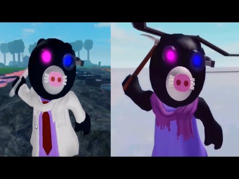 THE PIGGY BATTLE. MIMI (SCIENTIST) VS MIMI (JUMPSCARE COMPARISON)
