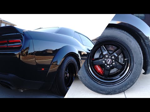 WIDEBODY V6 DODGE CHALLENGER GETS DRAG PACK! RACESTAR INDUSTRIES 92 DRAG STAR M/T ET STREET SS