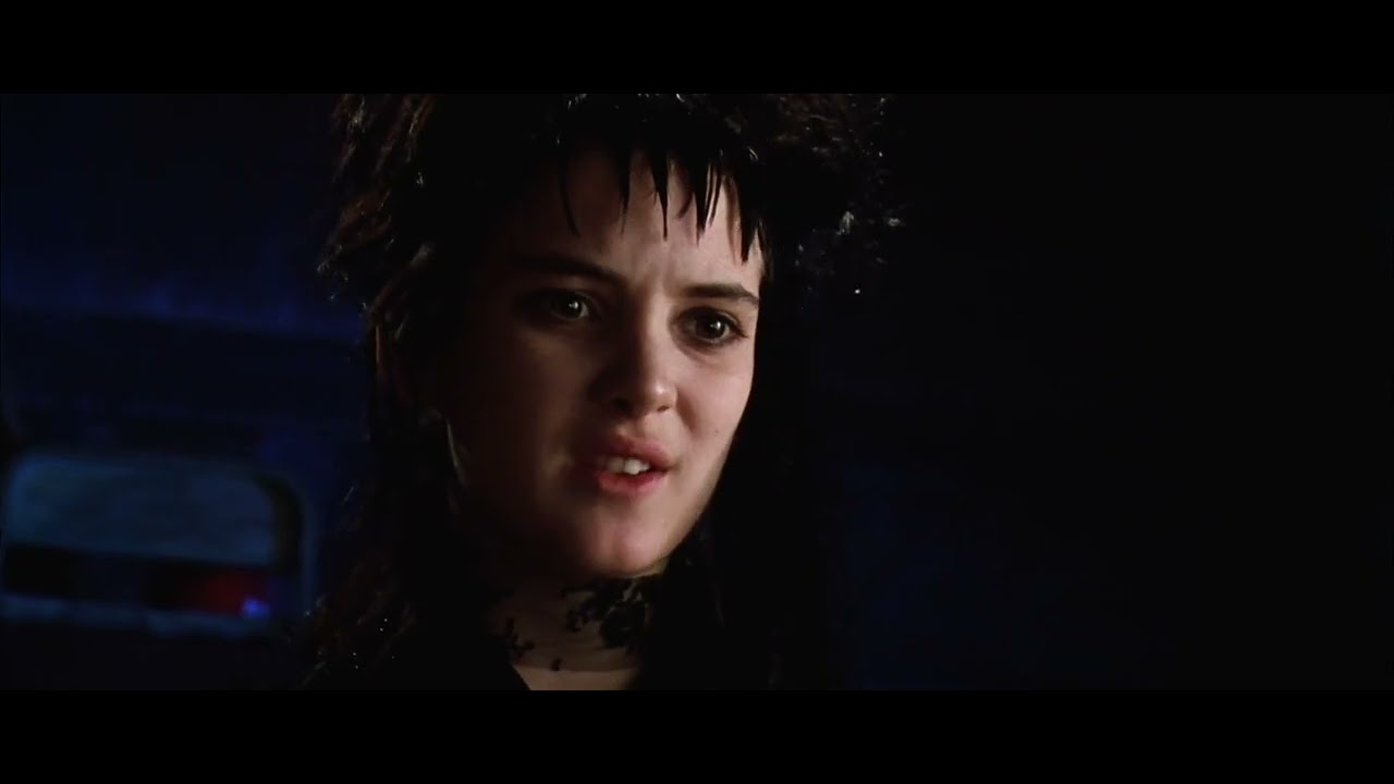 Beetlejuice 1988 Betelgeuse tries to manipulate Lydia into Saying his name three times scene