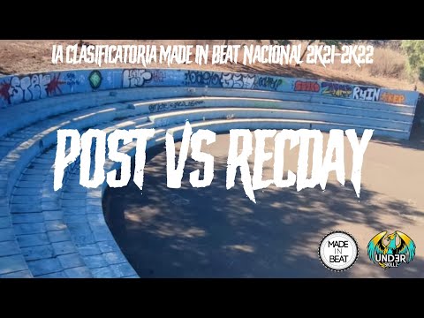 POST VS RECDAY | FILTROS | 1A CLASIFICATORIA MADE IN BEAT NACIONAL | CANARIAS