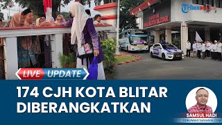 Sejumlah 174 CJH Kota Blitar Berangkat ke Asrama Haji Surabaya, Terbang ke Mekkah Sabtu 25 Mei 2024