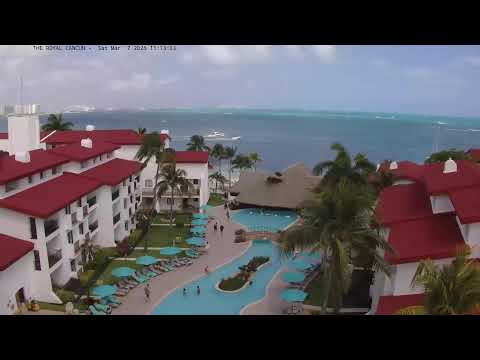 Royal Cancun Pool Webcam in Mexico live webcam